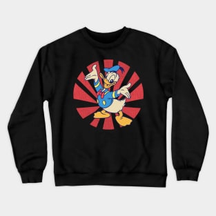 Donald Duck Retro Japanese Crewneck Sweatshirt